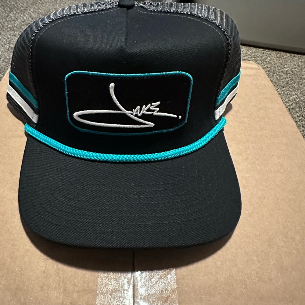 Jake Owen Black and Teal Hat